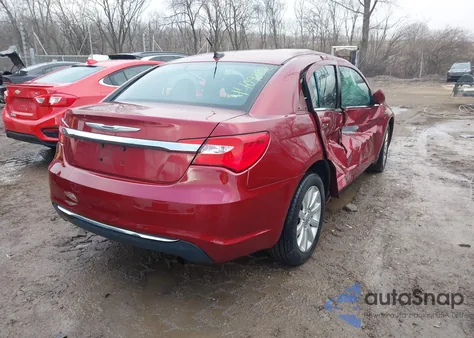 2012 Chrysler 200 Touring из США, поврежденный, VIN 1C3CCBBB4CN271153